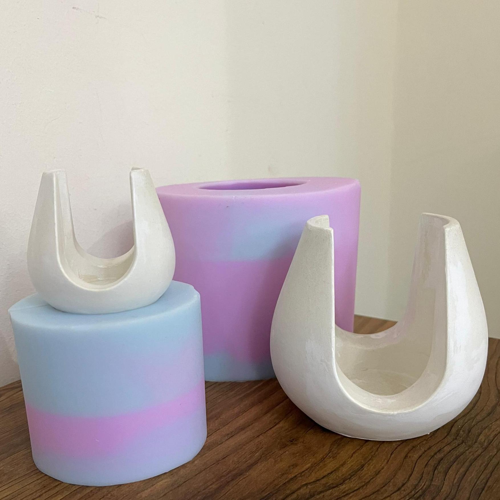 قالب سیلیکونی گلجا دو عددی