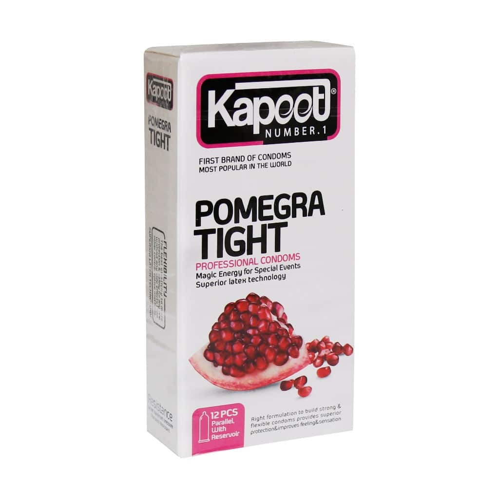 کاندوم کاپوت مدل اناری pomegra tight 12عددی