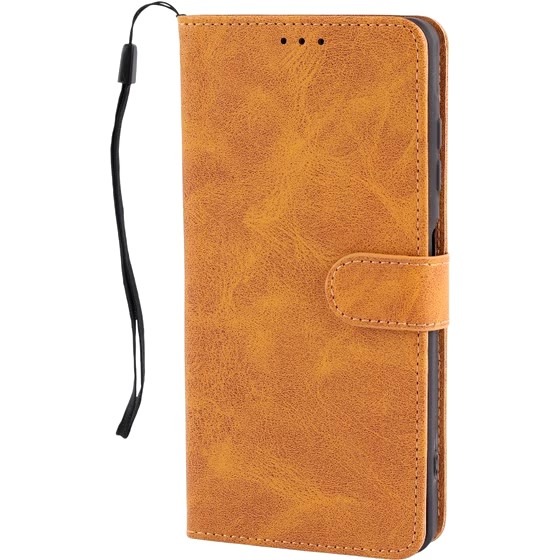 کیف A06 موبایل مگنتی عسلی