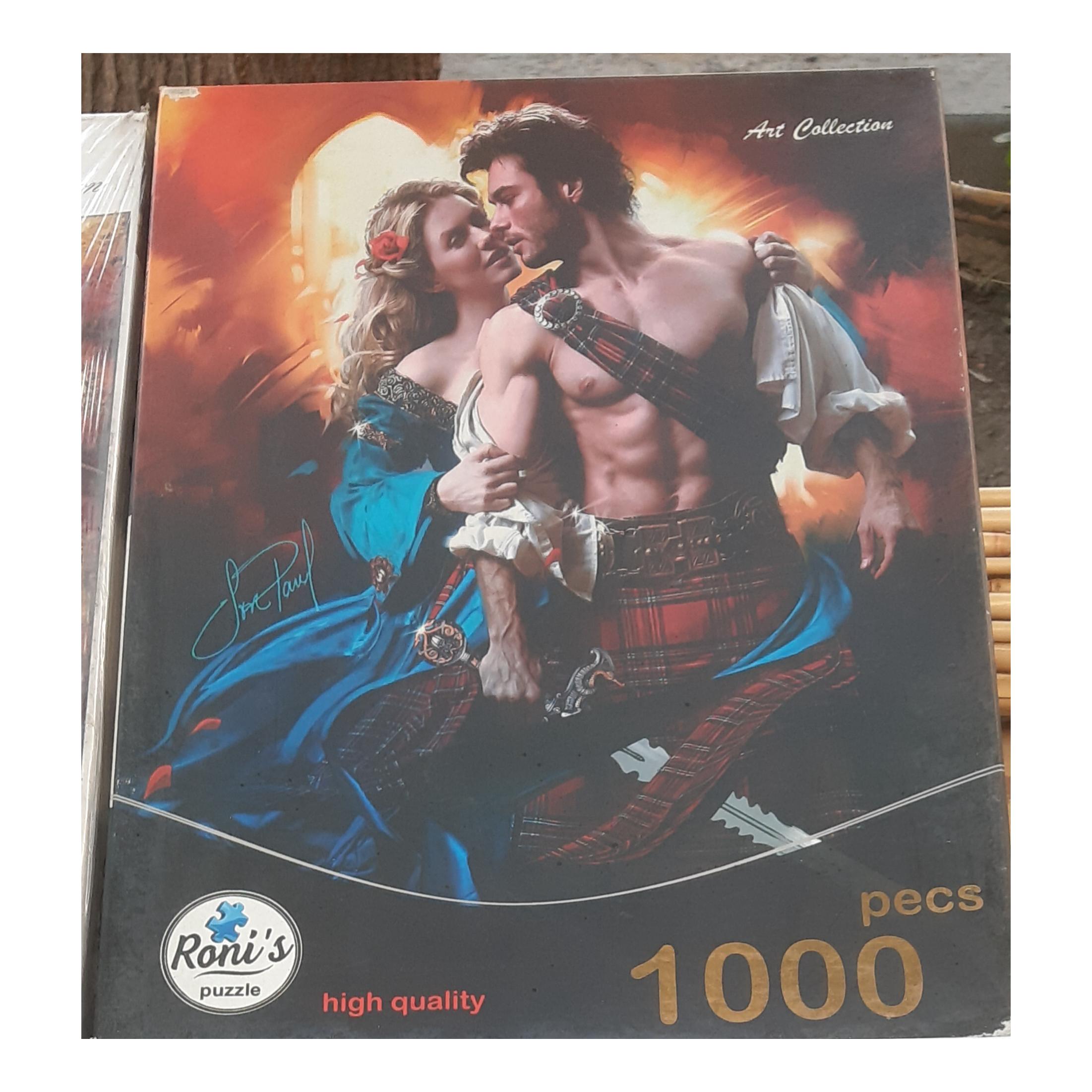 پازل 1000 تکه با طرحی جذاب و فوق العاده