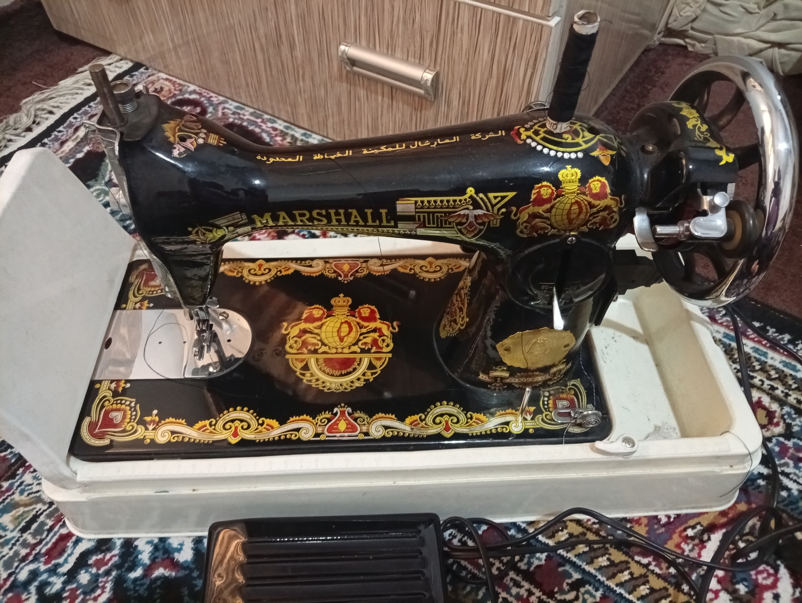 چرخ خیاطی مارشال برقی