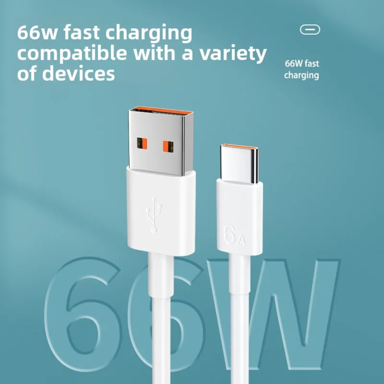 4عدد کابلType C فست شارژ6A