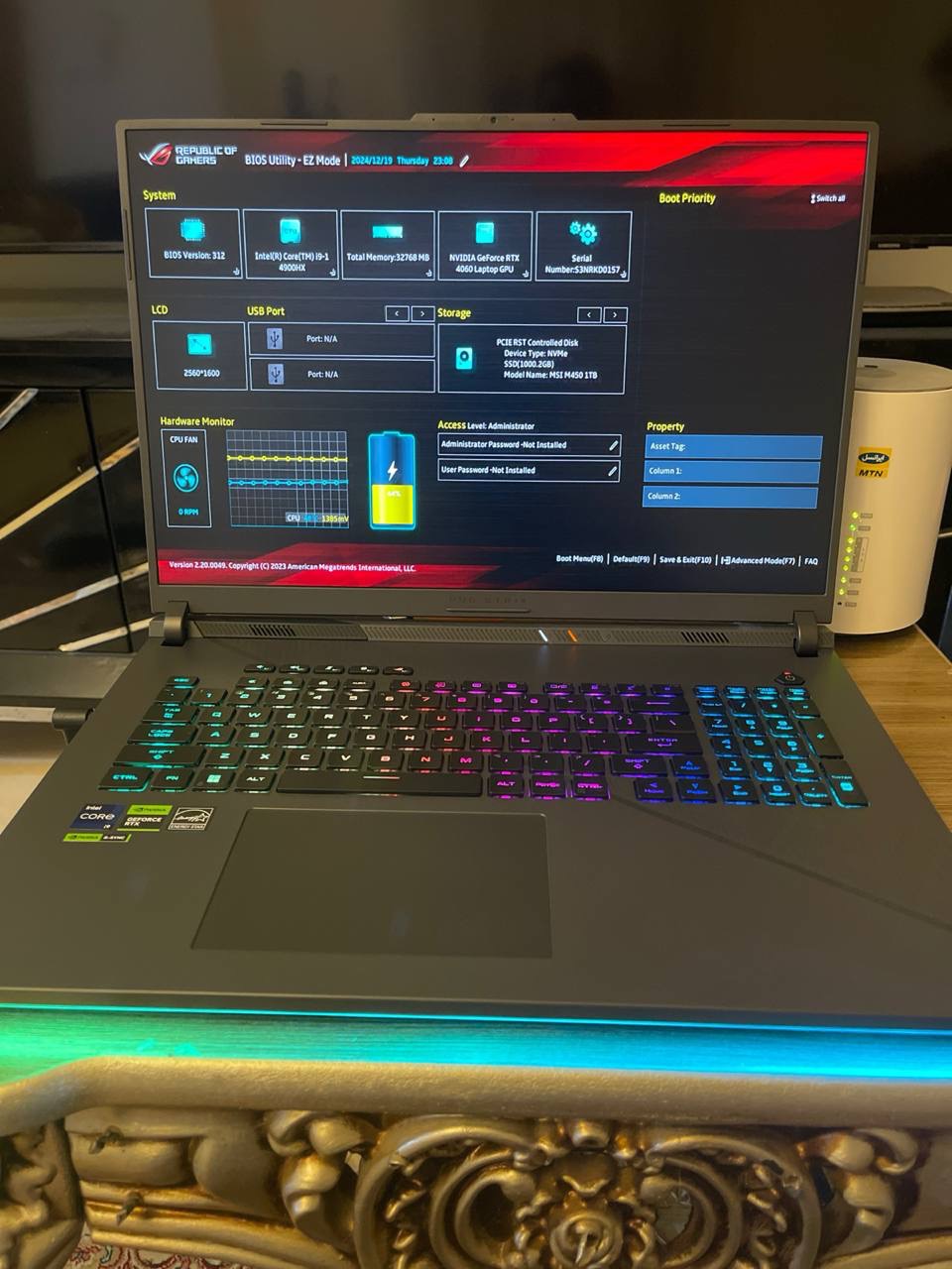 Asus ROG Strix G18 G814JVR