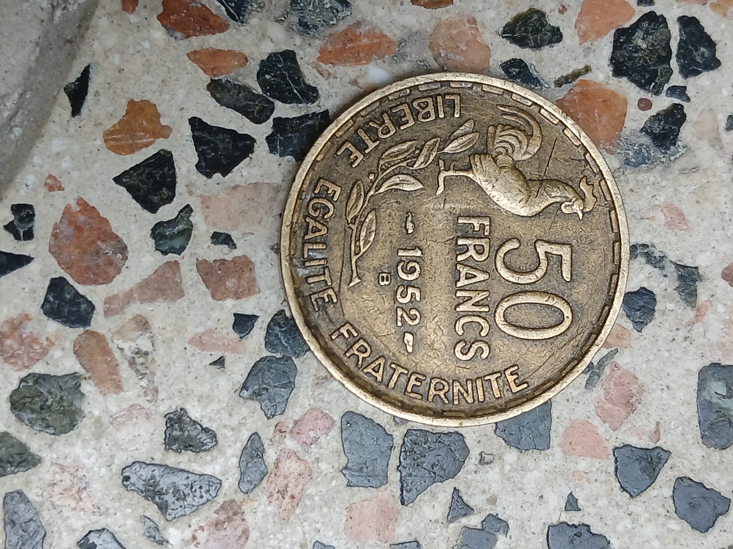 سکه 50 فرانک فرانسه 1952