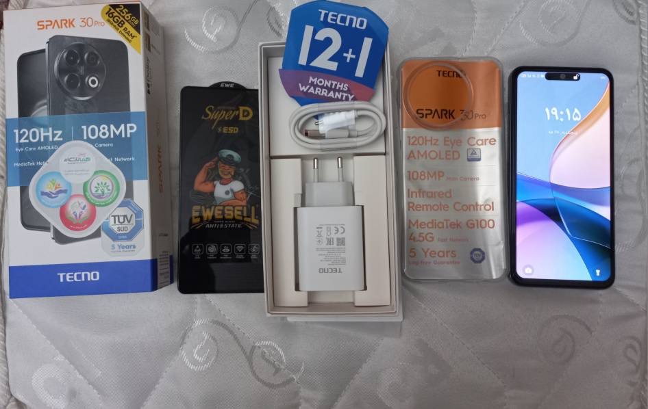 موبایل تکنو مدل spark 30pro KL7