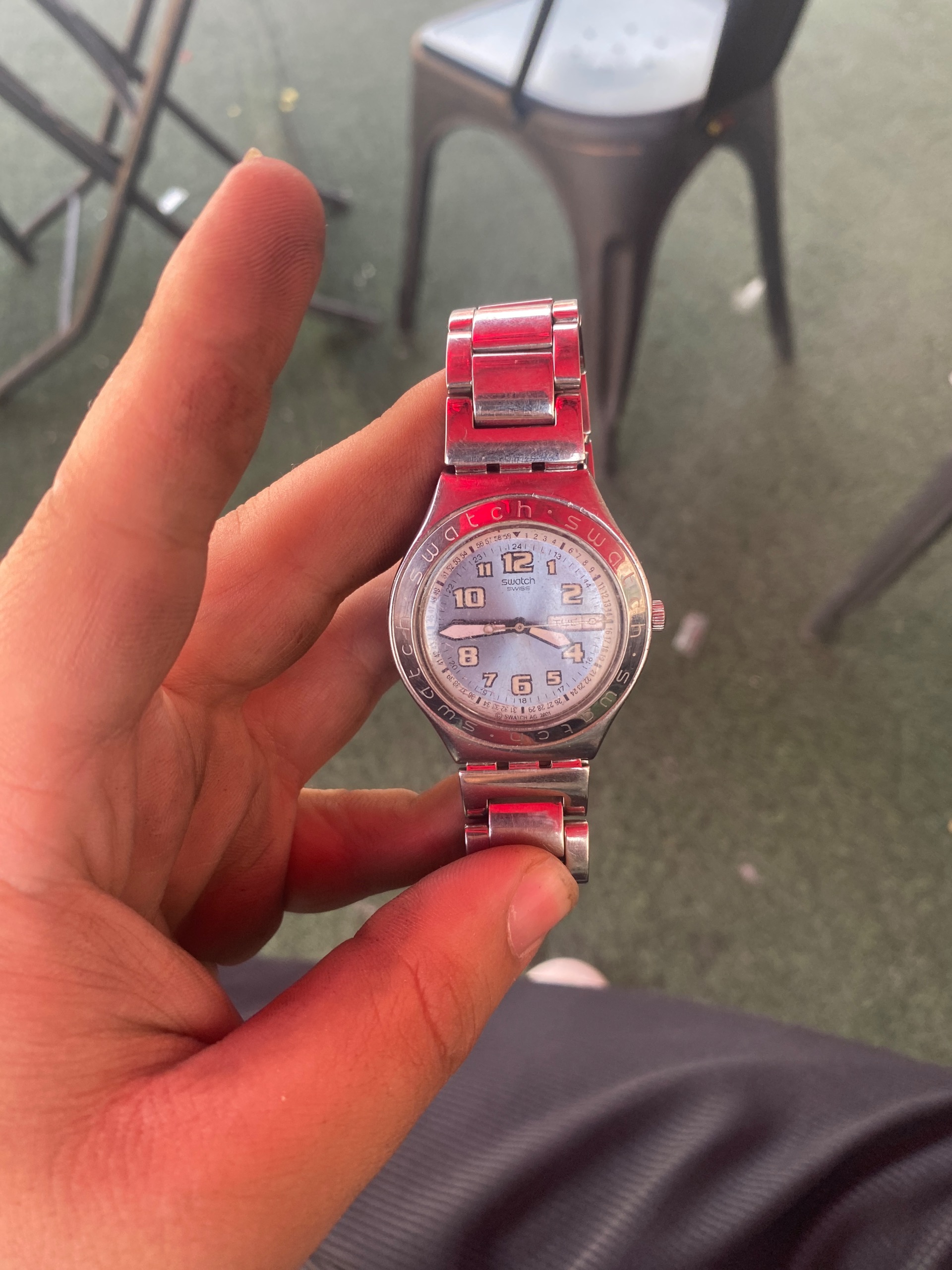 ساعت سواچ اورجیناا