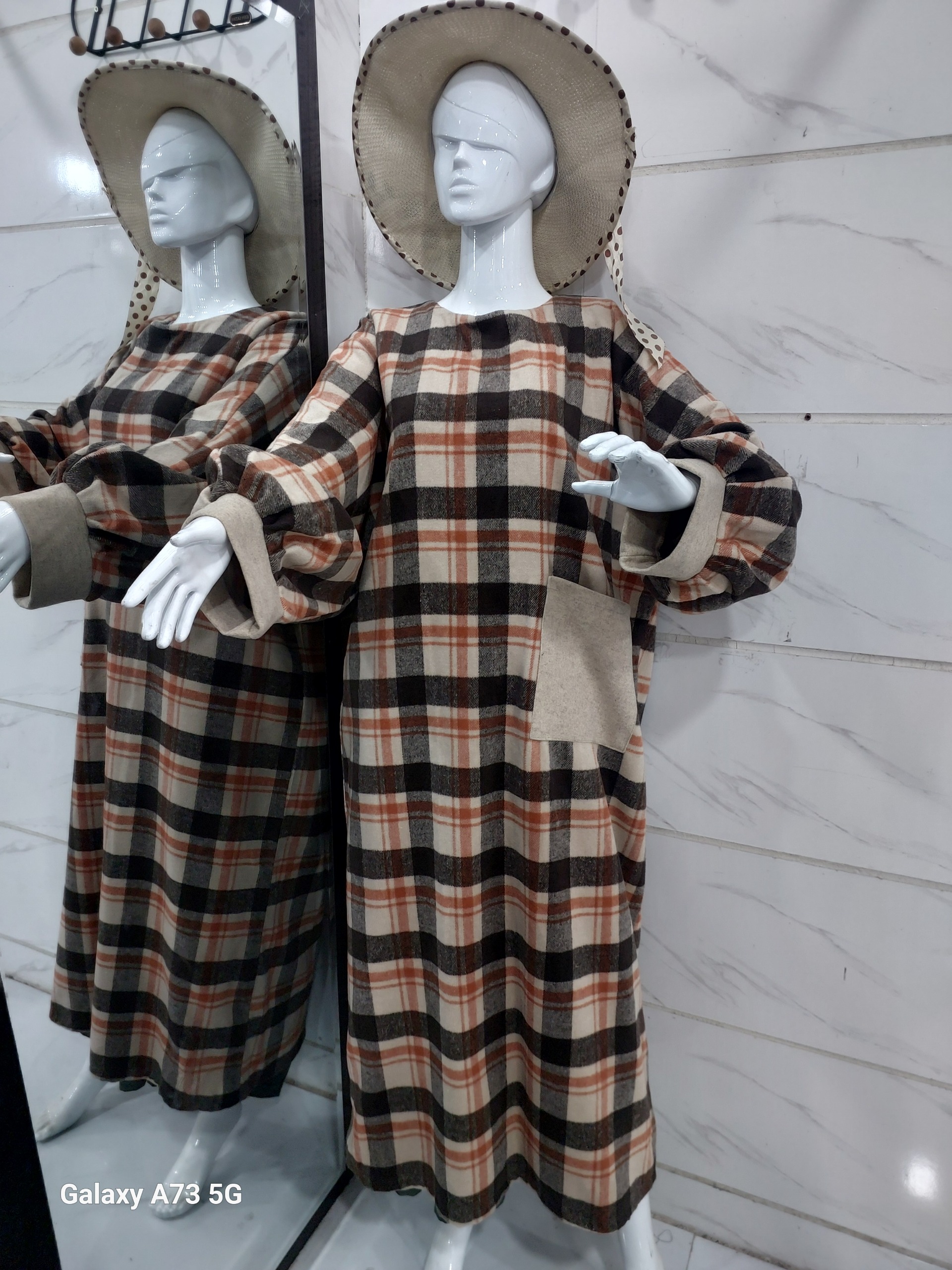 کفتان پاییزی چهارخونه