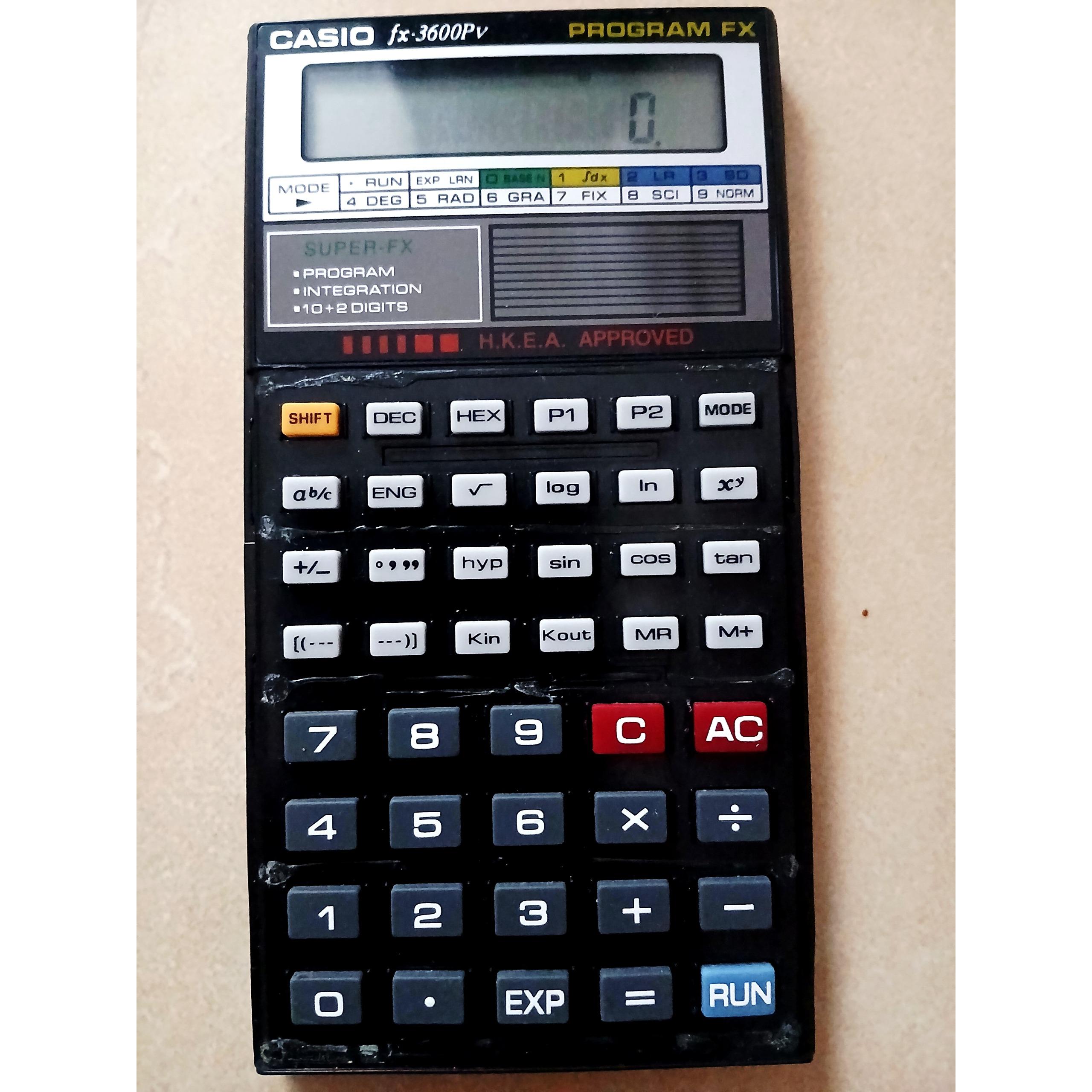 ماشین حساب مهندسی Casio مدل Fx-3600