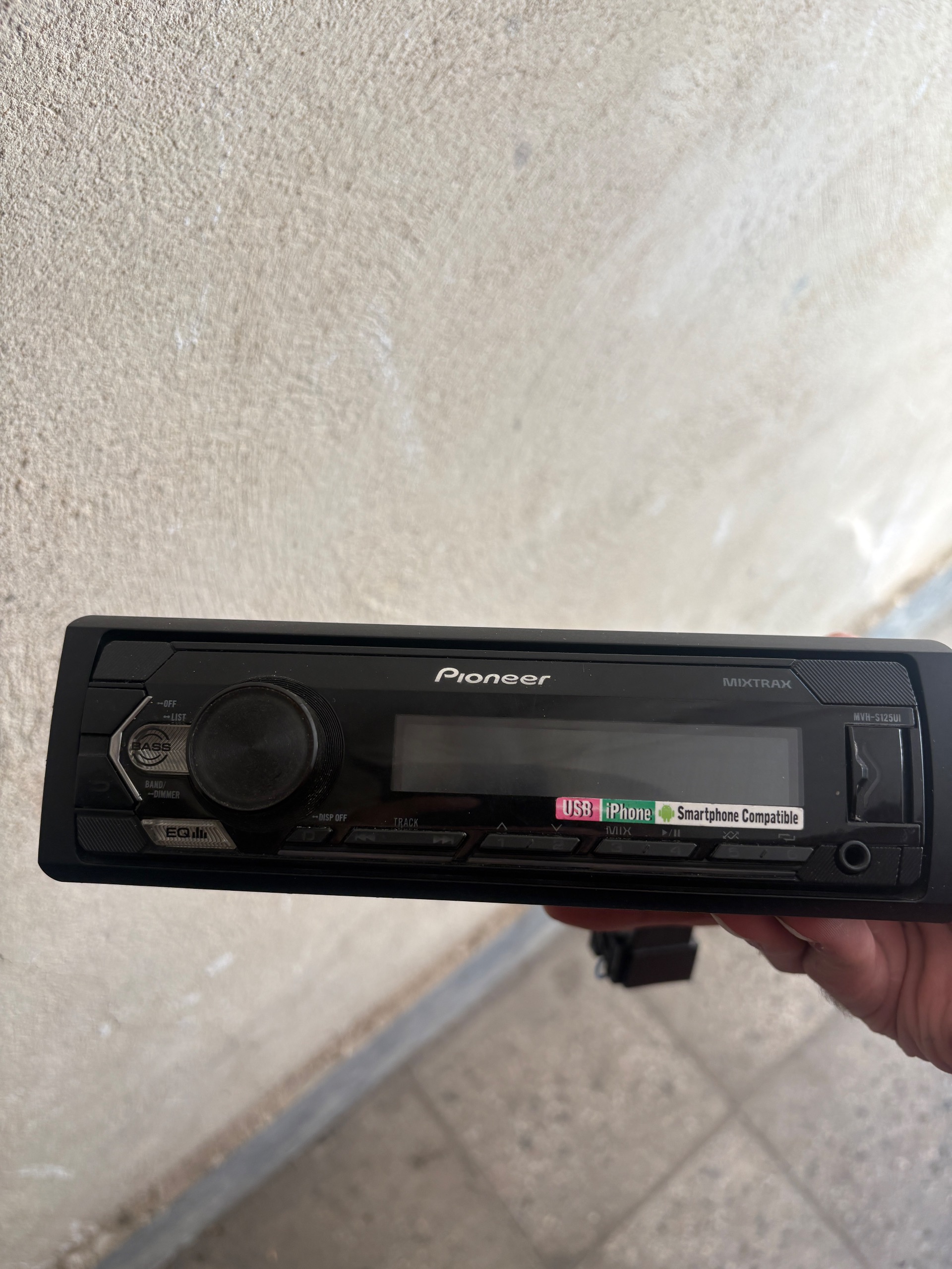 ضبط پایونیر مدل mvh s125ui