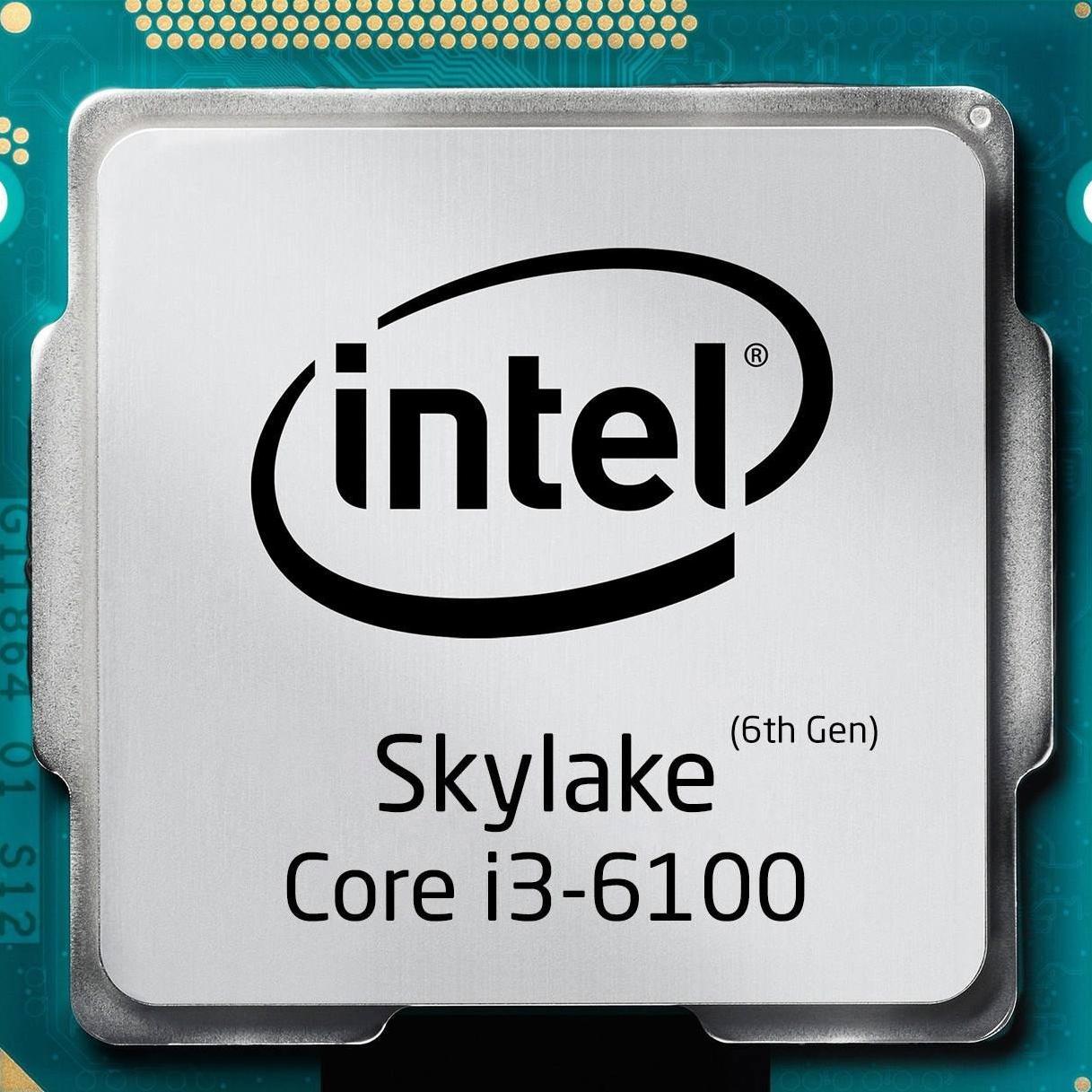 پردازنده آی3 نسل 6 سی پی یو Intel Cor i3 6100