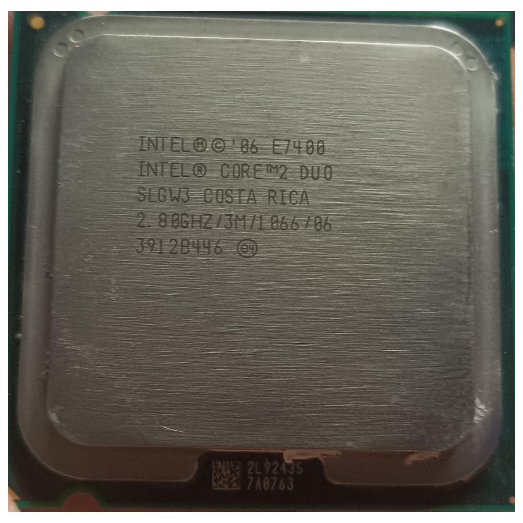 پردازنده اینتل Intel Core2 DUO E7400