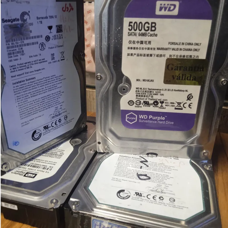 هارد 500 گیگ وسترن بنفش HDD 500G Western معیوب