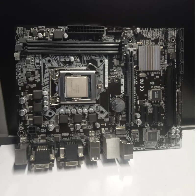 باندل مادربرد H110 نسل 7 ایسوز H110M-C DDR4 G4400