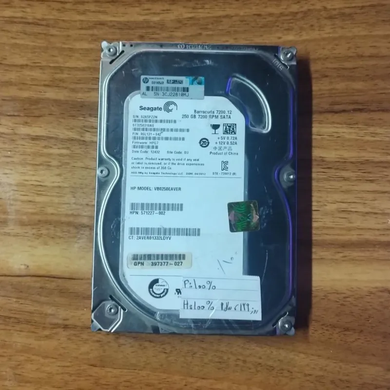 هارد 250 گیگابایت اینترنال سیگیت HDD 250G Segate
