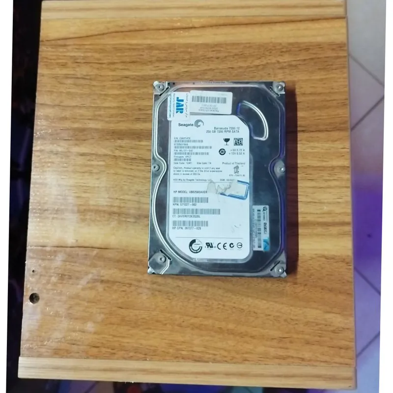 هارد 250 گیگ سیگیت معیوب