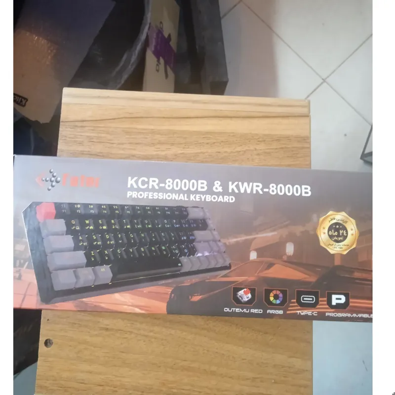 کیبورد گیمینگ صفحه کلید مکانیکال فاطر KWR 8000B
