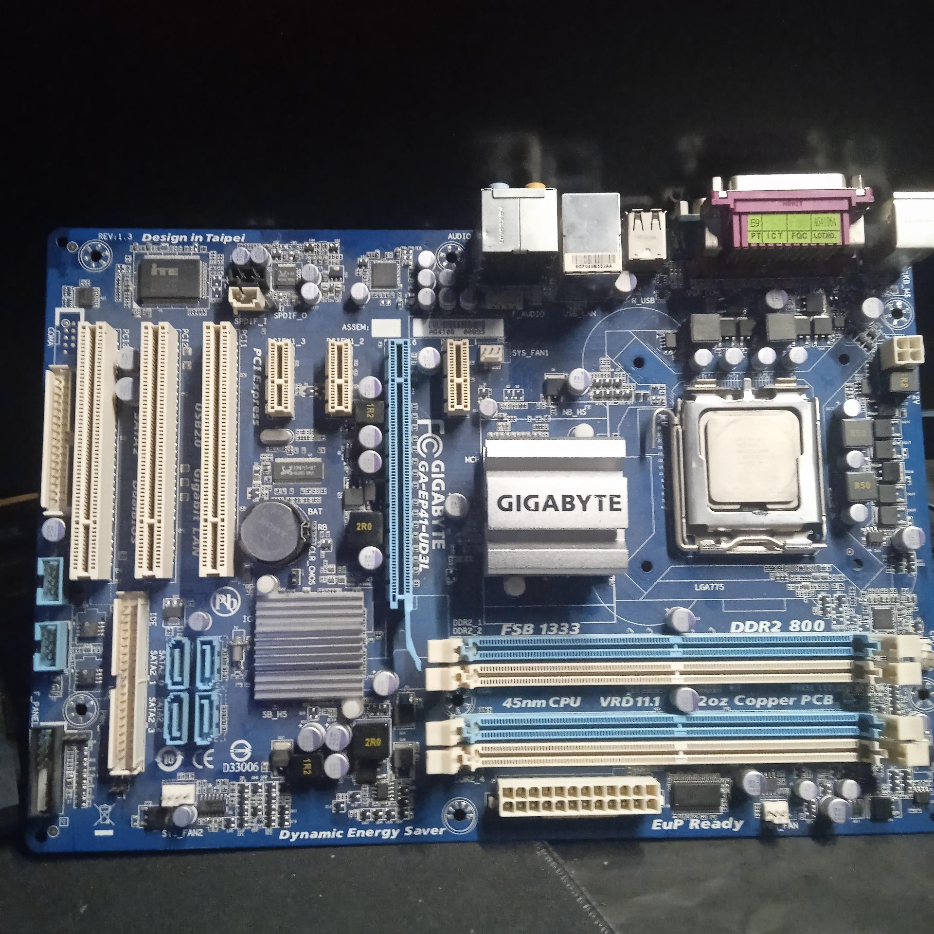 مادربرد G41 گیگابایت سوکت 775 GA-EP41 DDR2 GIGA