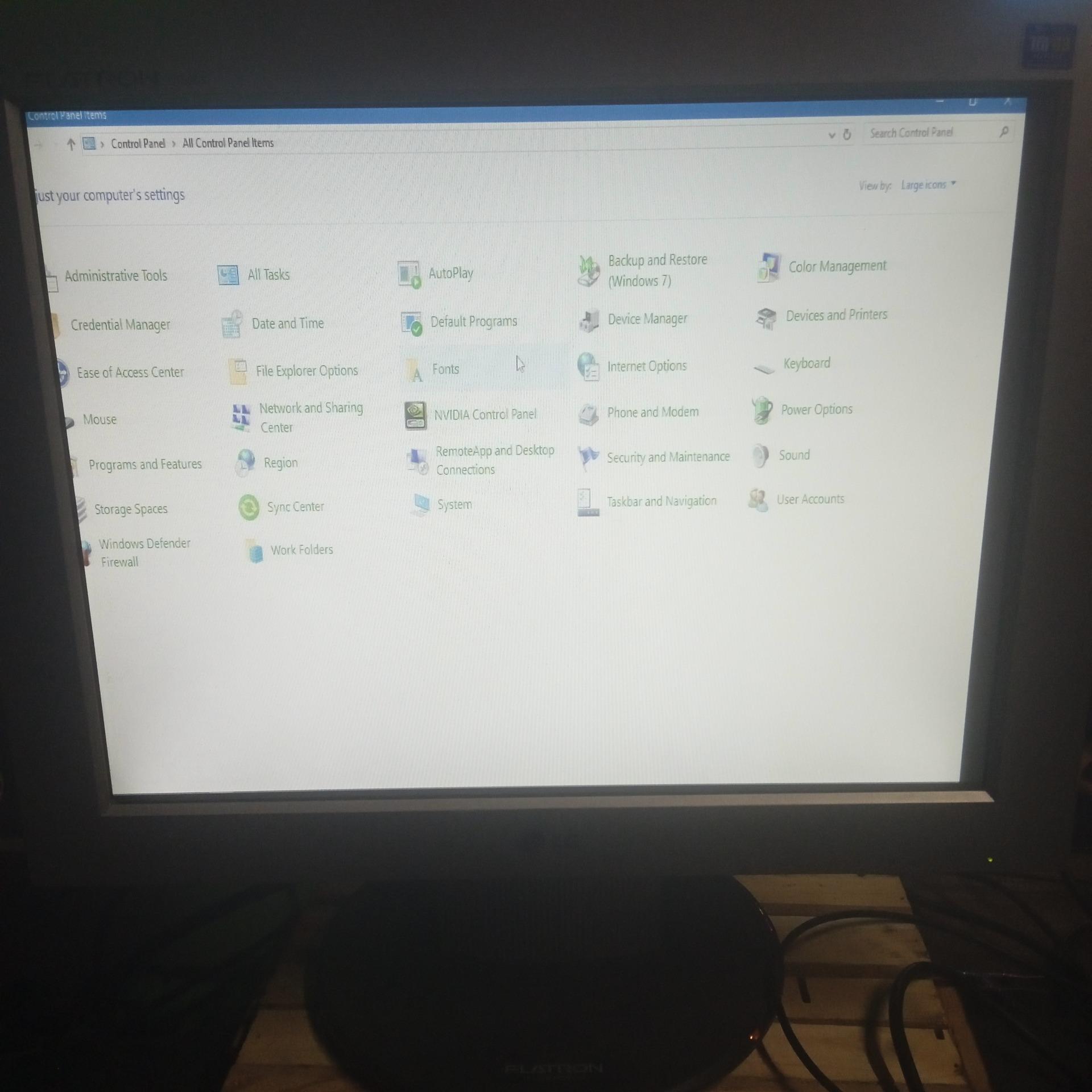 مانیتور 15 اینچ ال جی استوک Monitor 15 LCD LG