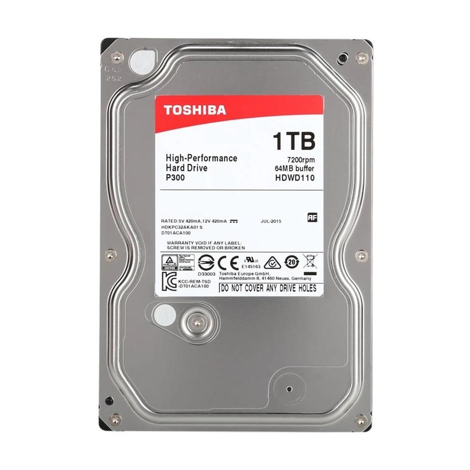 هارد 1 ترا توشیبا استوک HDD 1T Toshiba P300