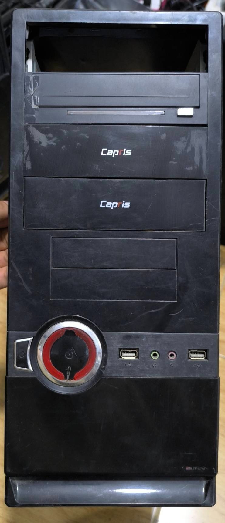 قاب کیس خالی کامپیوتر Capris Mini Tower استوک