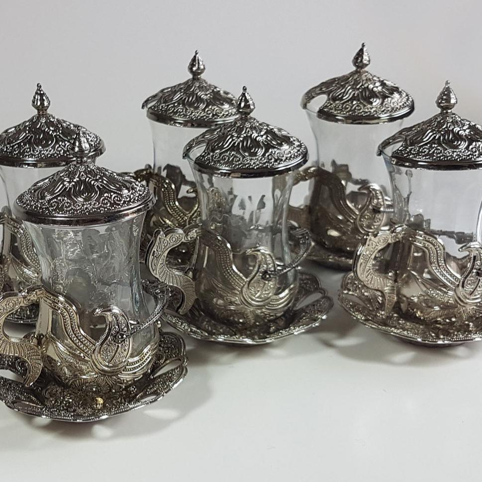 سرویس چای خوری نقرهای