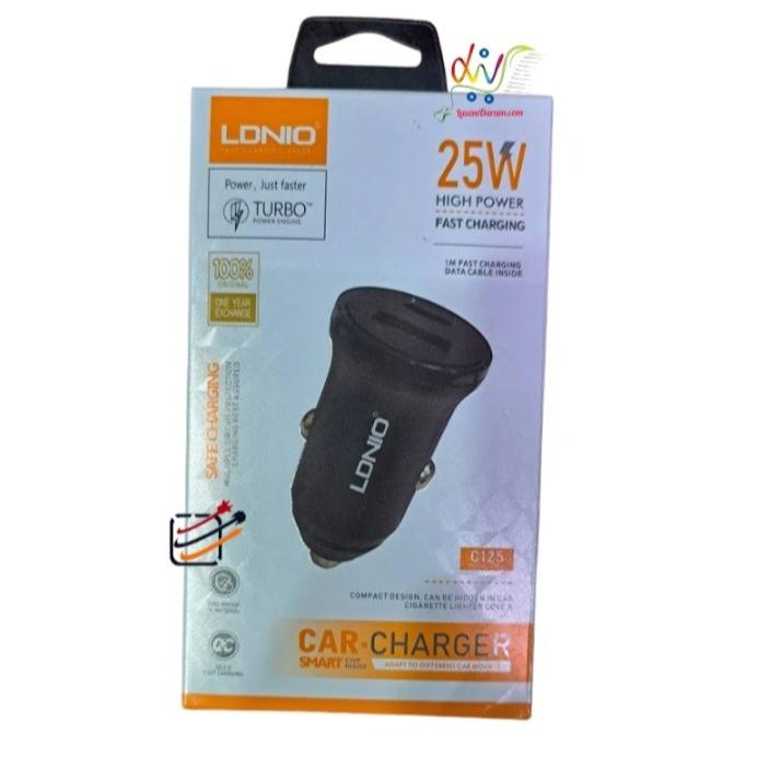 شارژرفندکی فست شارژ الدینیومدلLDNIO C125