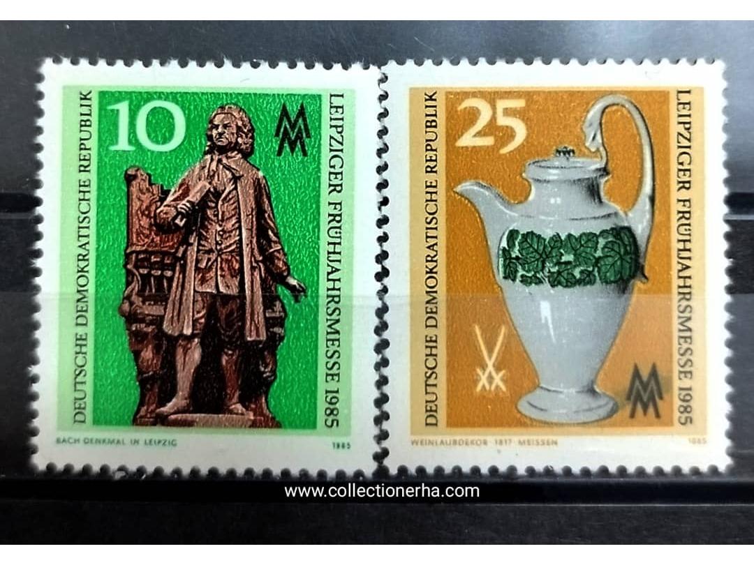 تمبر سری کامل نمایشگاه بهاره لایپزیگ