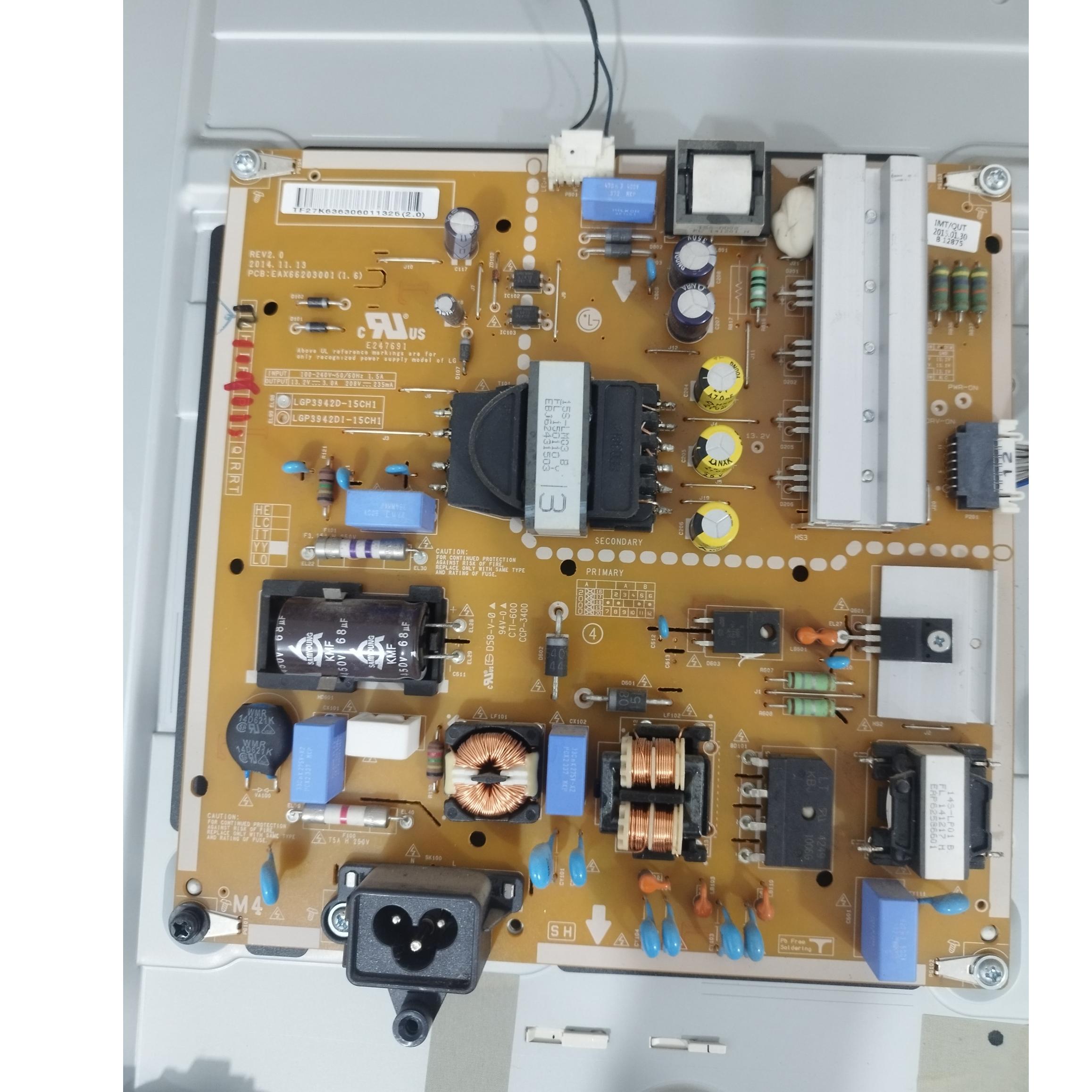 پاور تلویزیون ال جی 42lf56000gi_tb