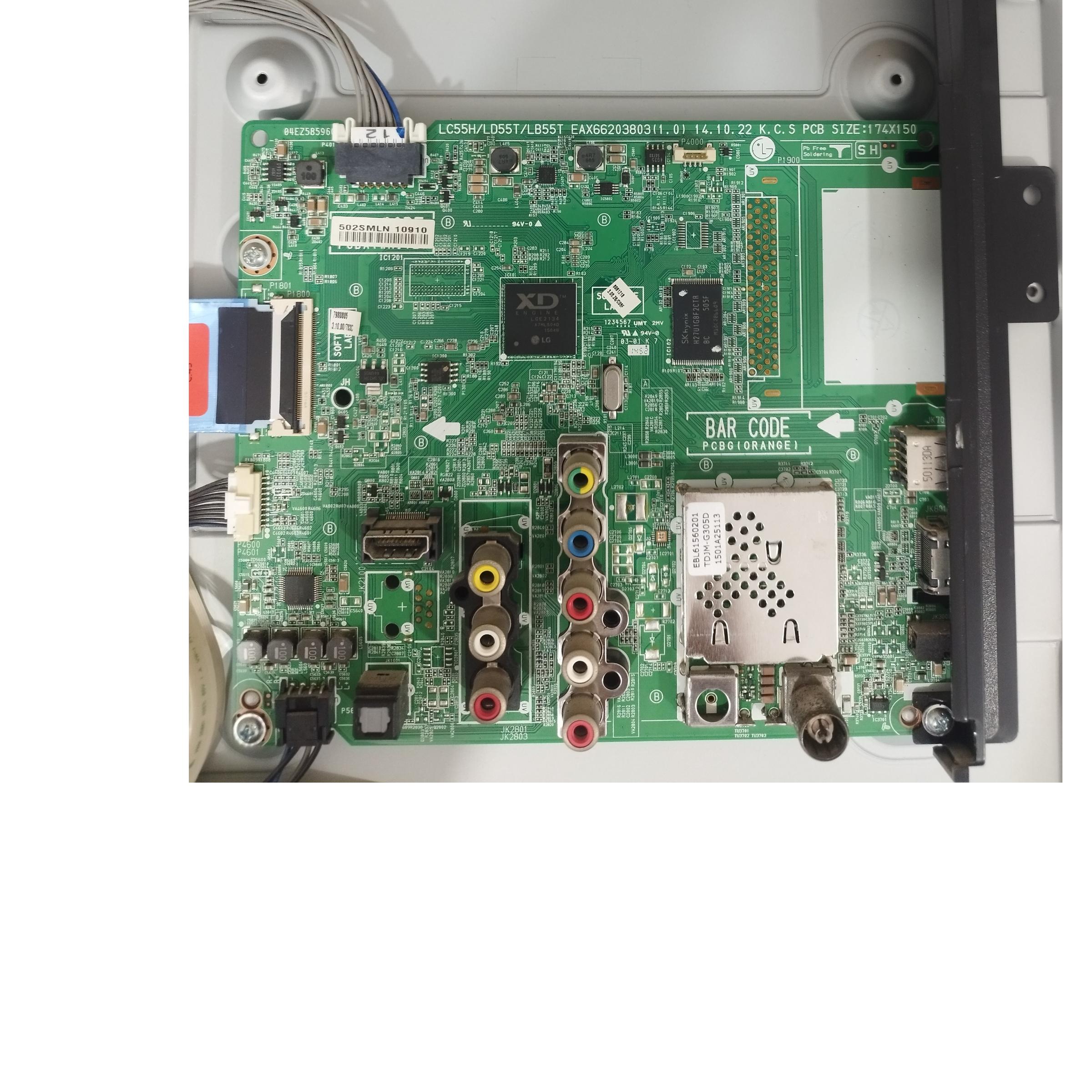 برد مین تلویزیون ال جی 42lf56000gi_tb