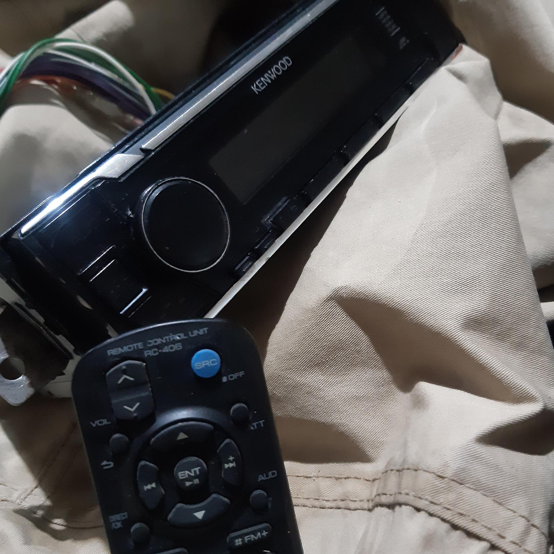 KENWOOD KMM-105M ضبط ماشین