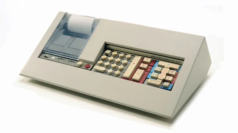 ماشین حساب کلکسیونی olivetti