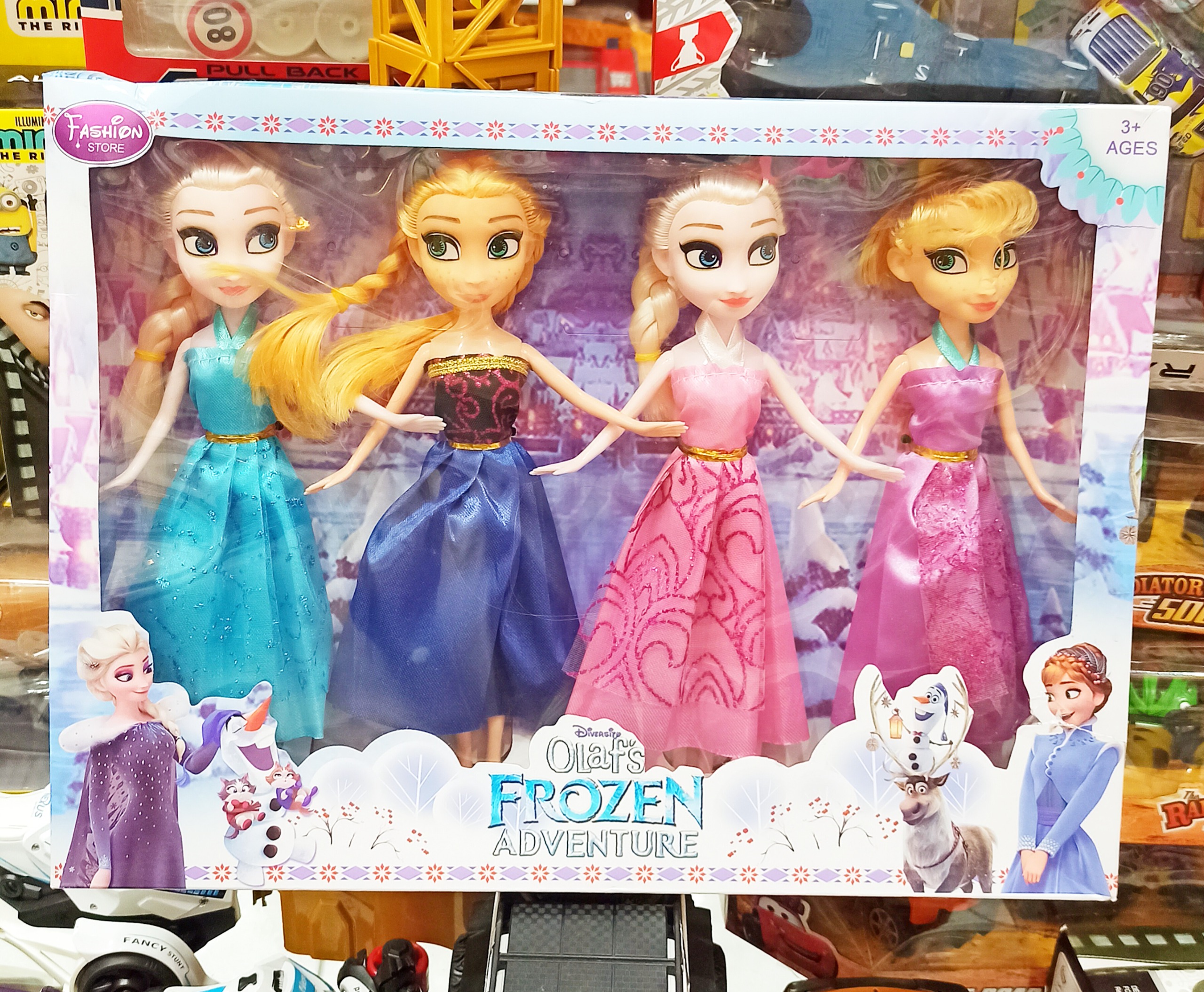 عروسک فروزن 4 عددی