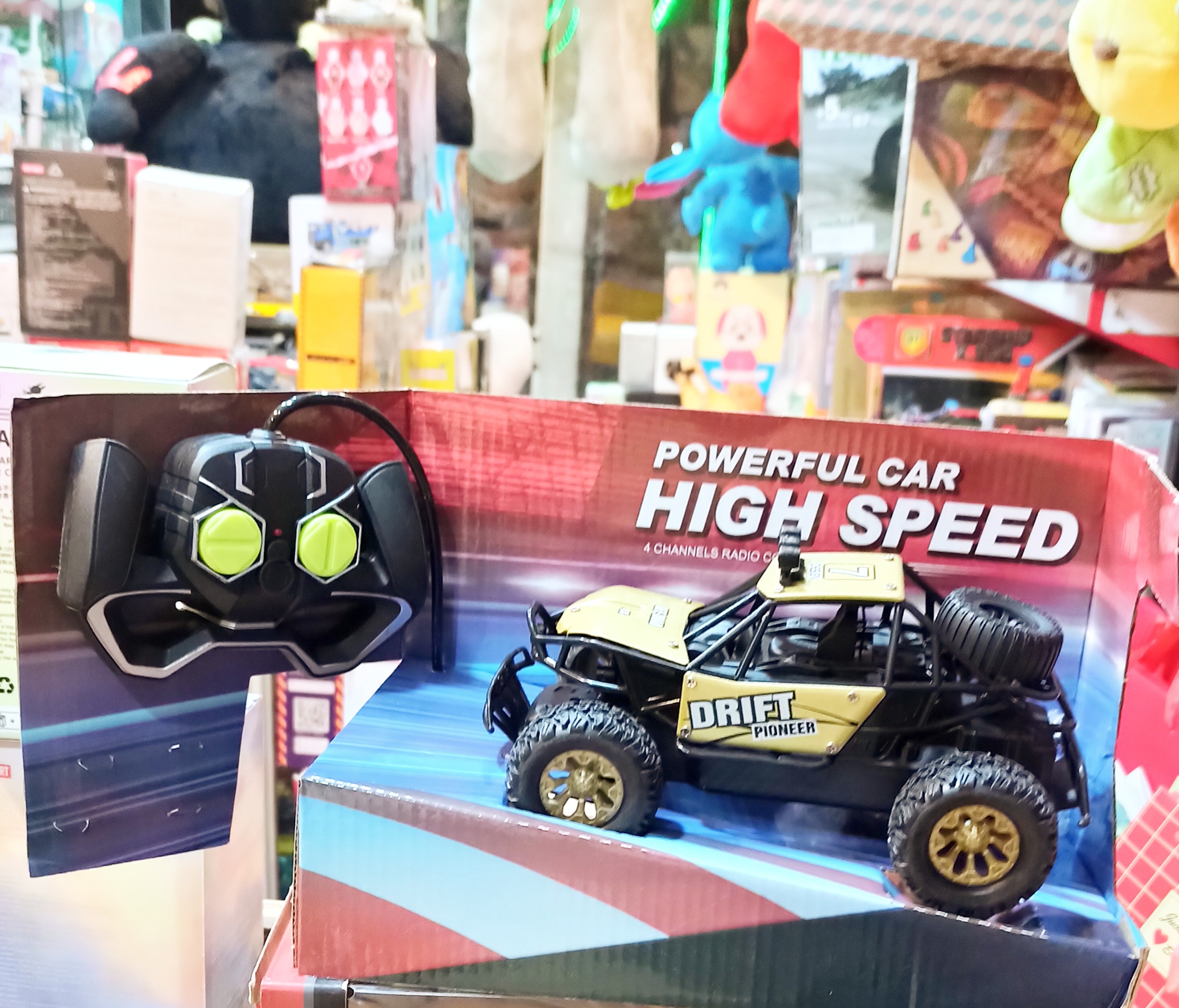 اسباب بازی ماشین آفروید کنترل شارژی