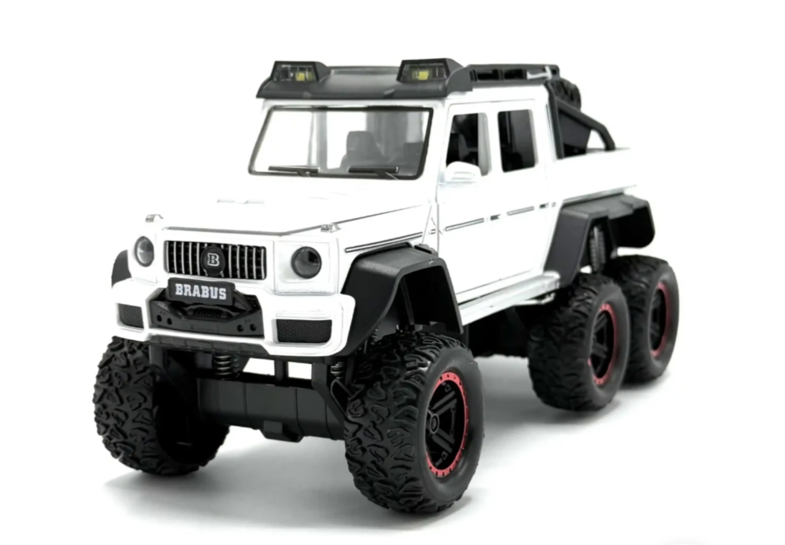 اسباب بازی ماشین فلزی بنز باراباس 6 چرخ