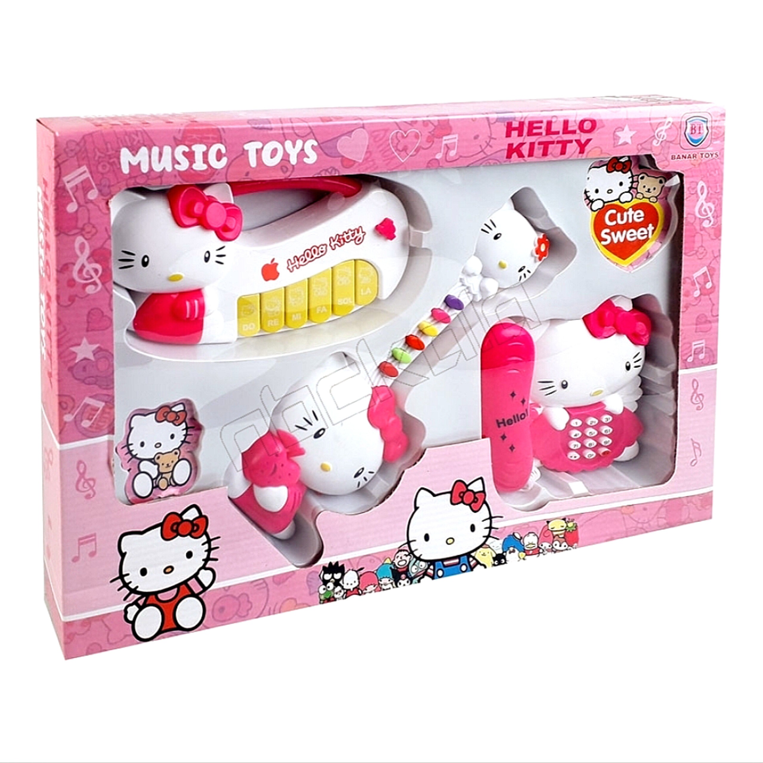 اسباب بازی تلفن موزیکال کیتی