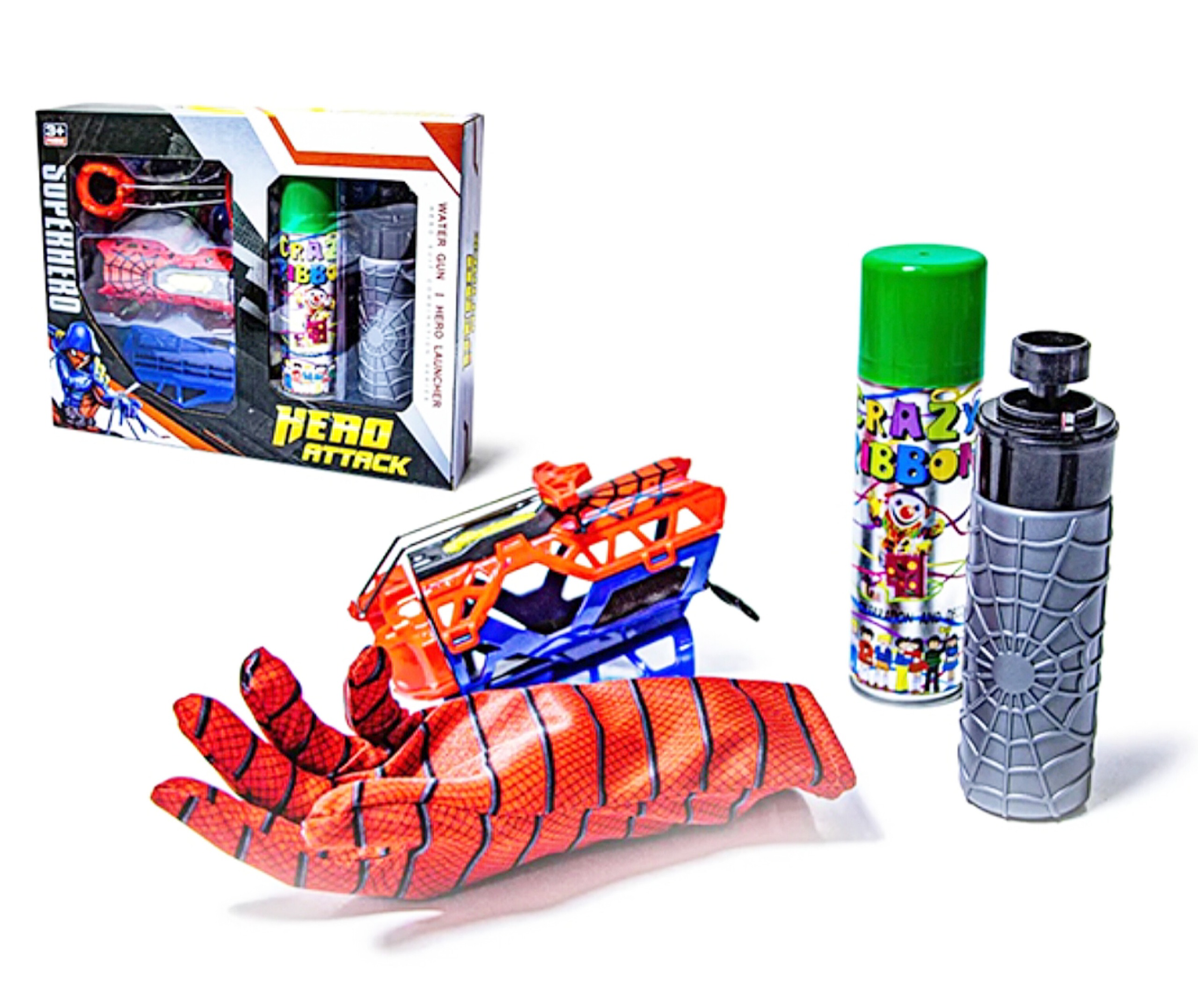 اسباب بازی دستکش پرتاب تار اسپایدرمن