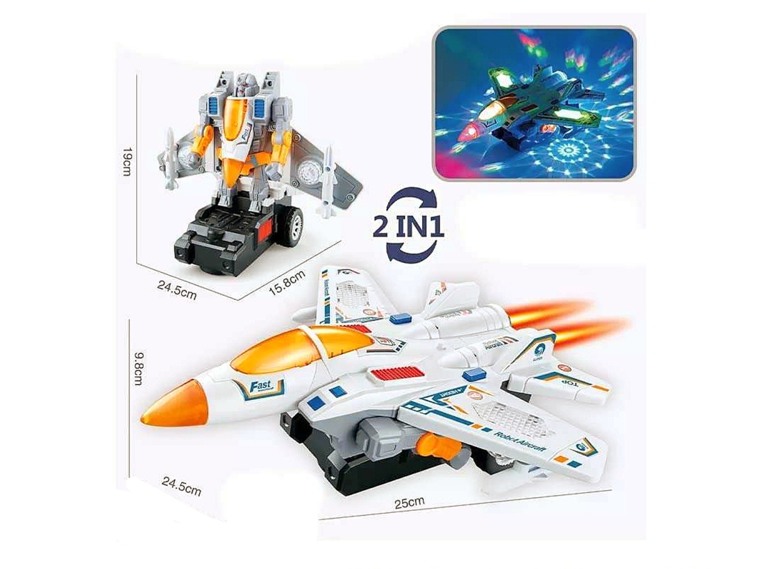 اسباب بازی هواپیمای تبدیل شونده