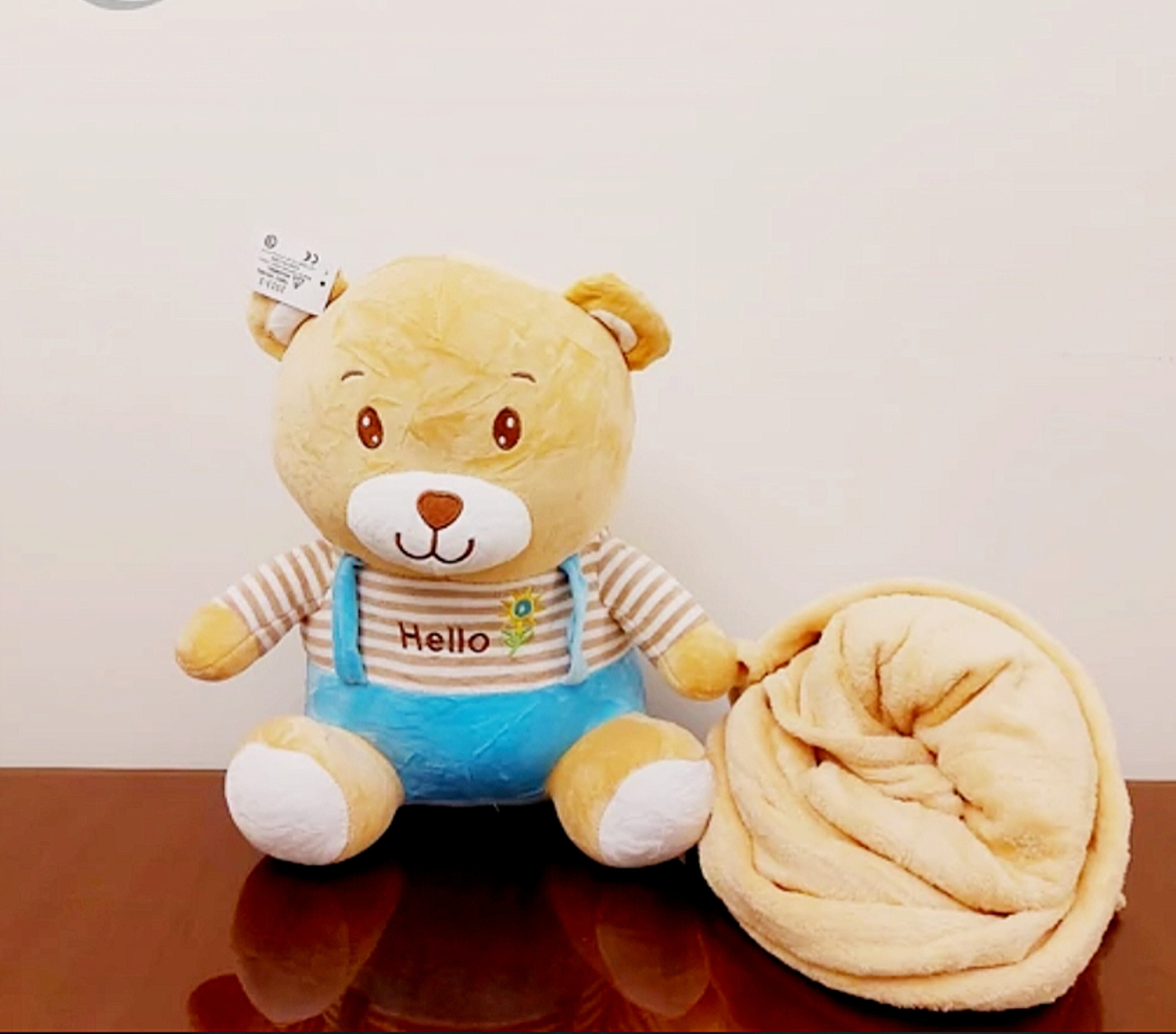 عروسک پتو دار خرسی