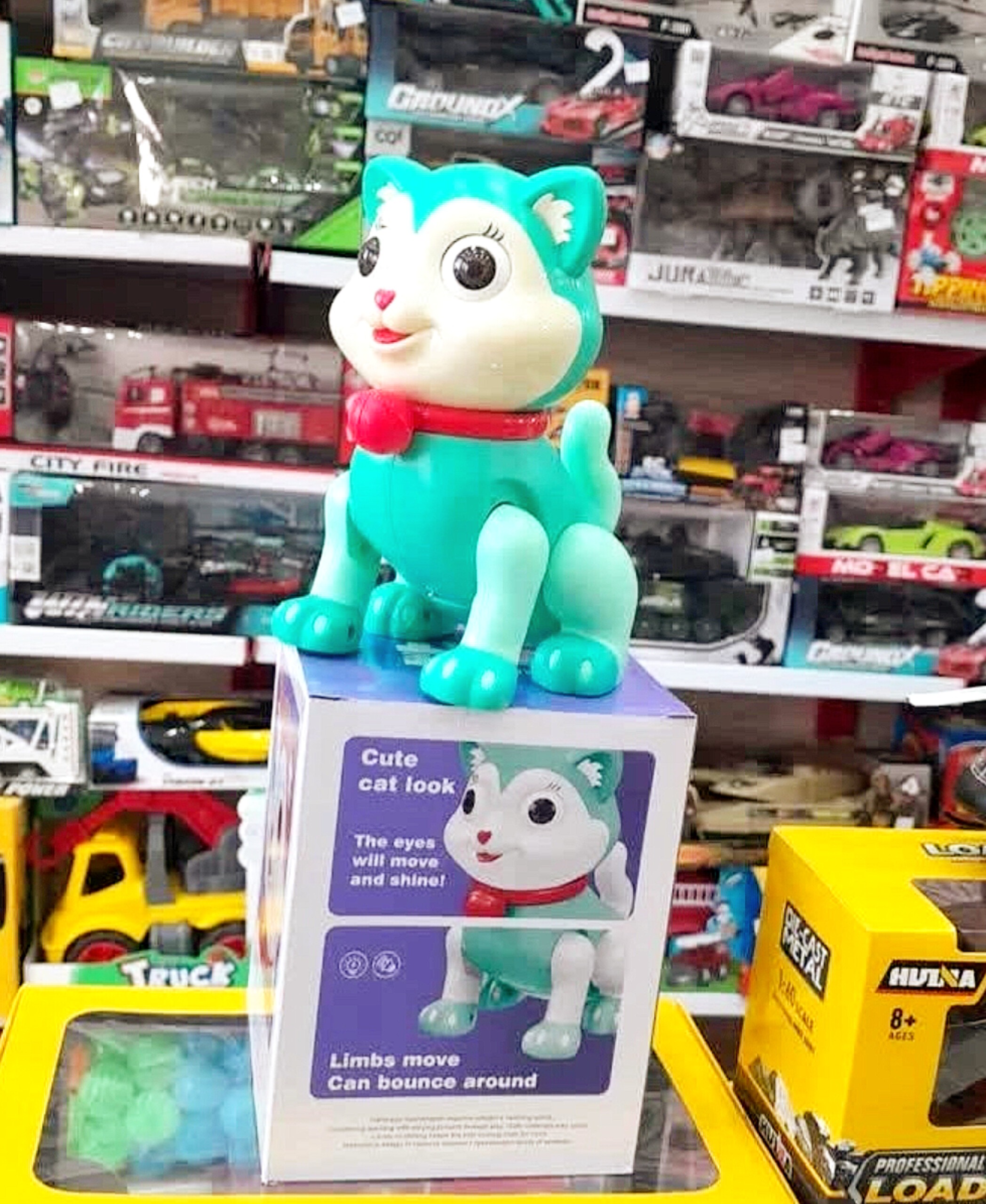 اسباب بازی گربه باتری خور موزیکال