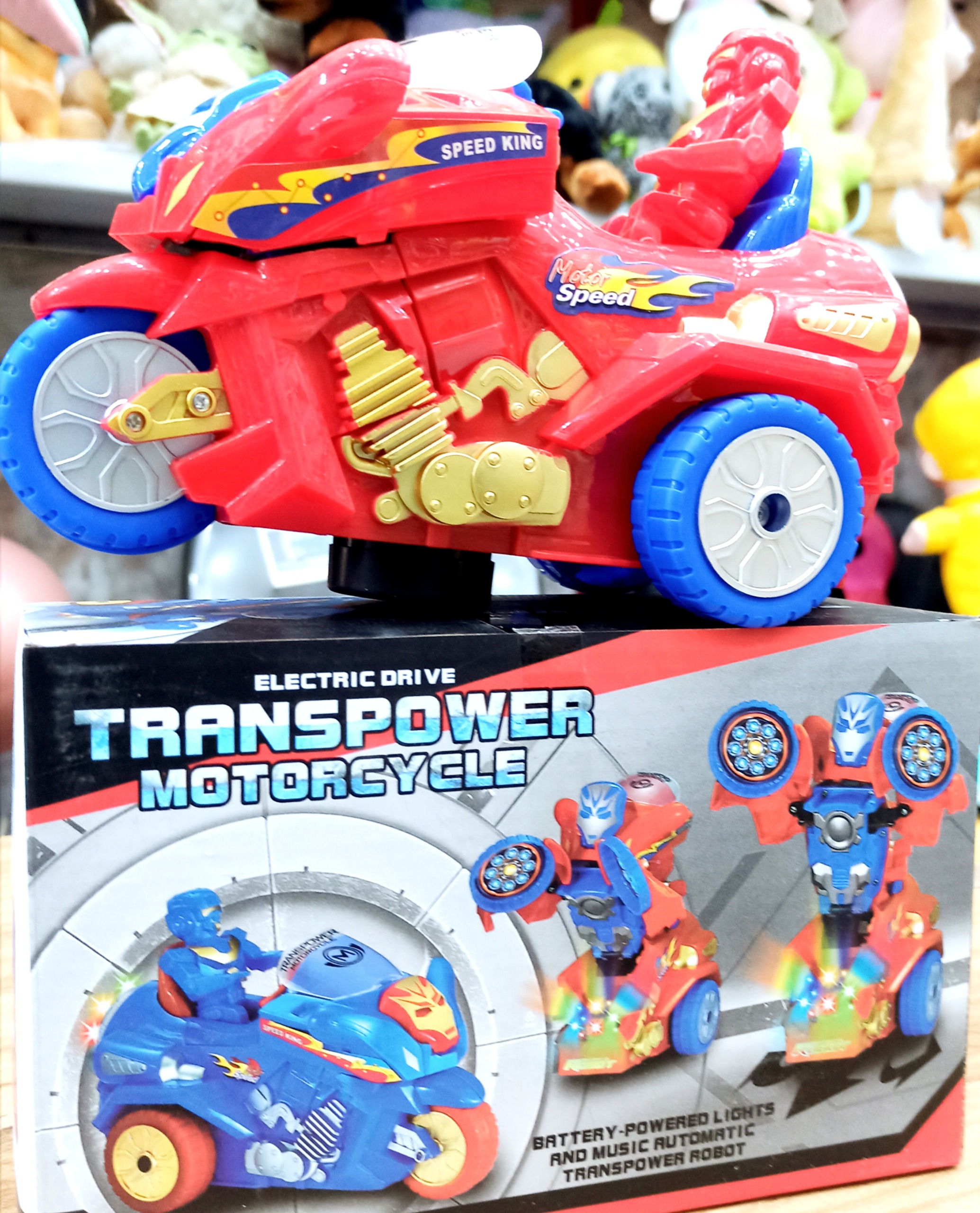 اسباب بازی موتور تبدیل شونده به رباط