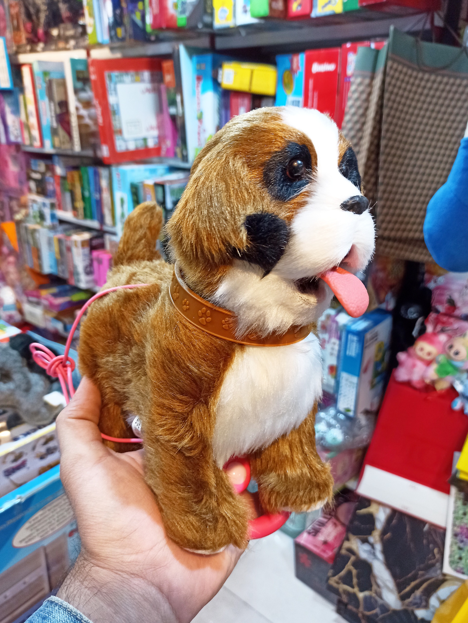 اسباب بازی سگ کنترلی حسگردار زبان دراز