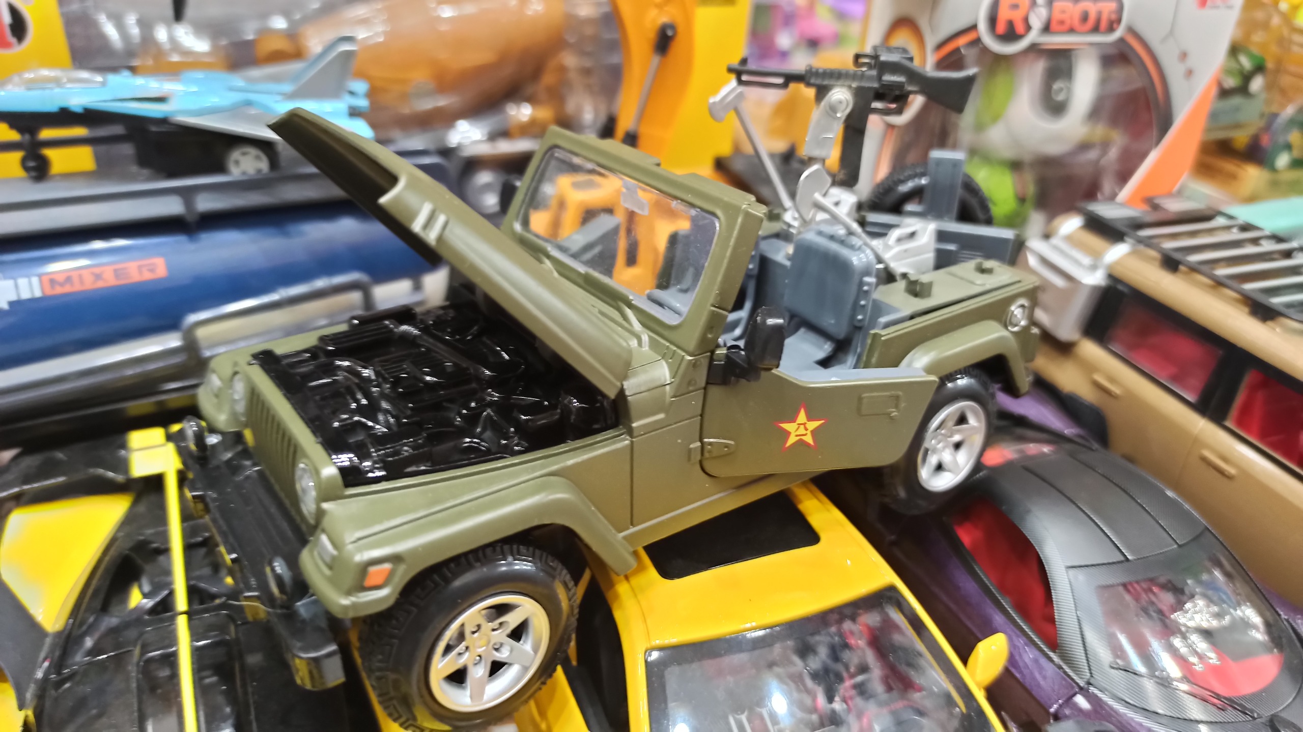 ماشین فلزی جیپ ارتشی