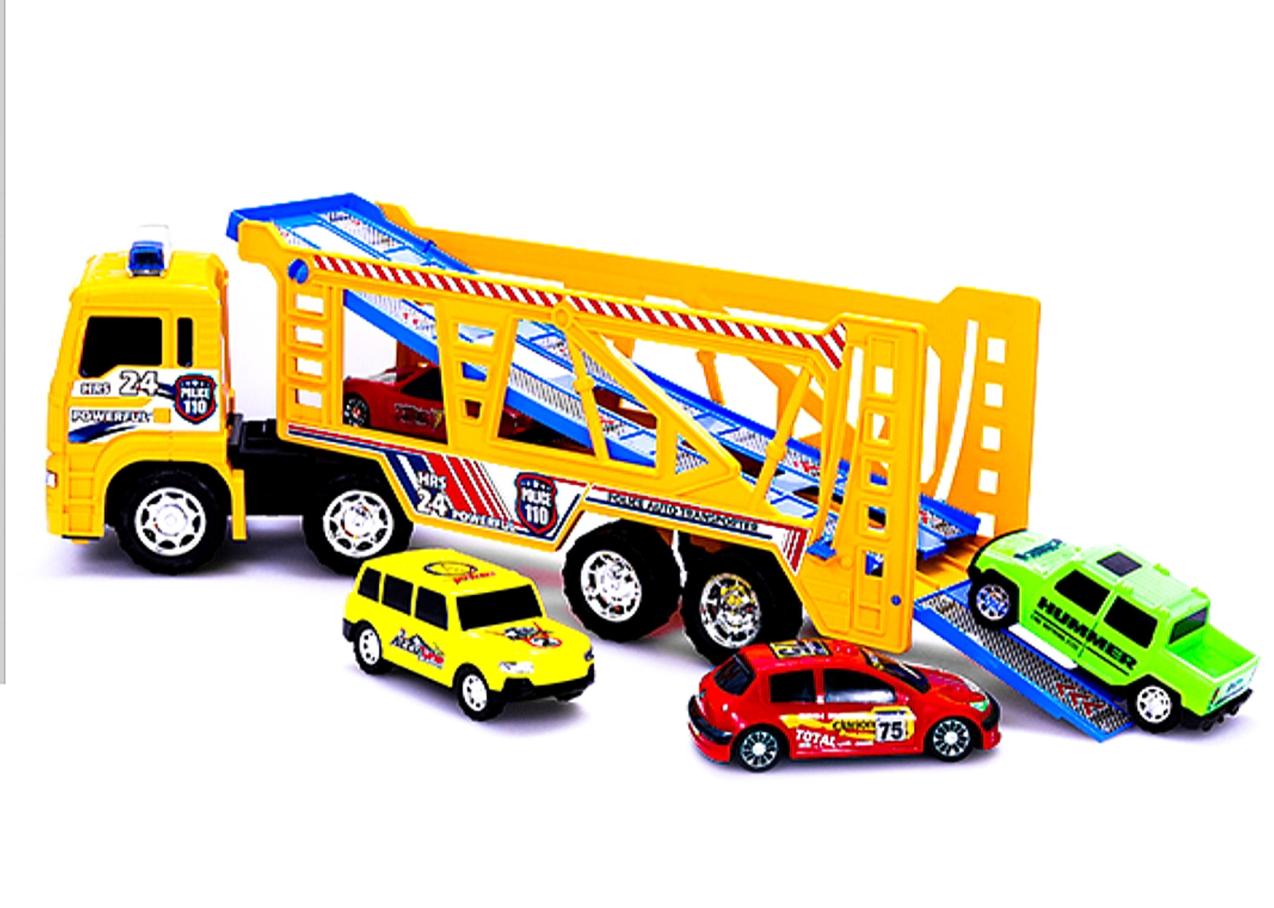 اسباب بازی کامیون حمل ماشین