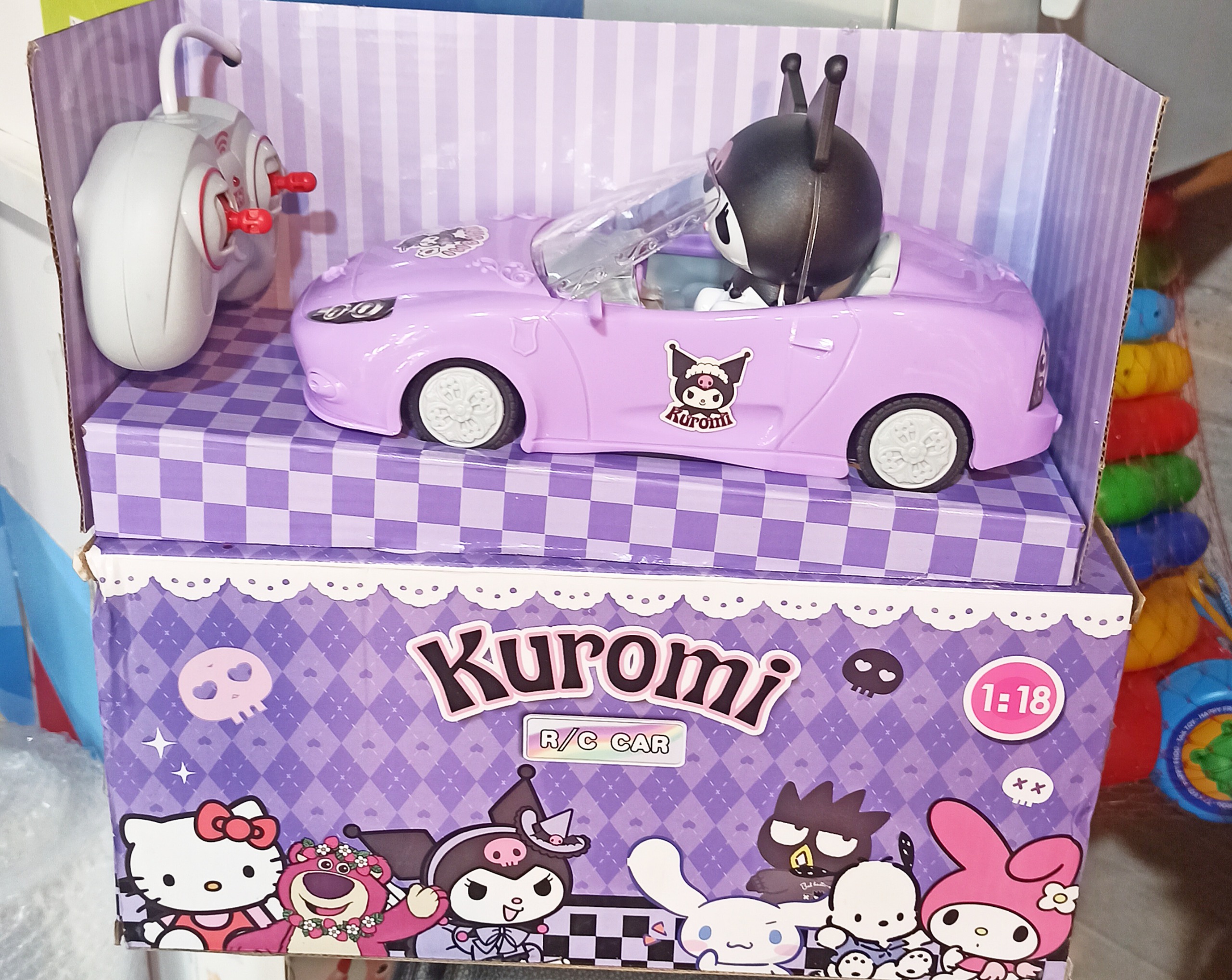 اسباب بازی ماشین کنترلی کرومی