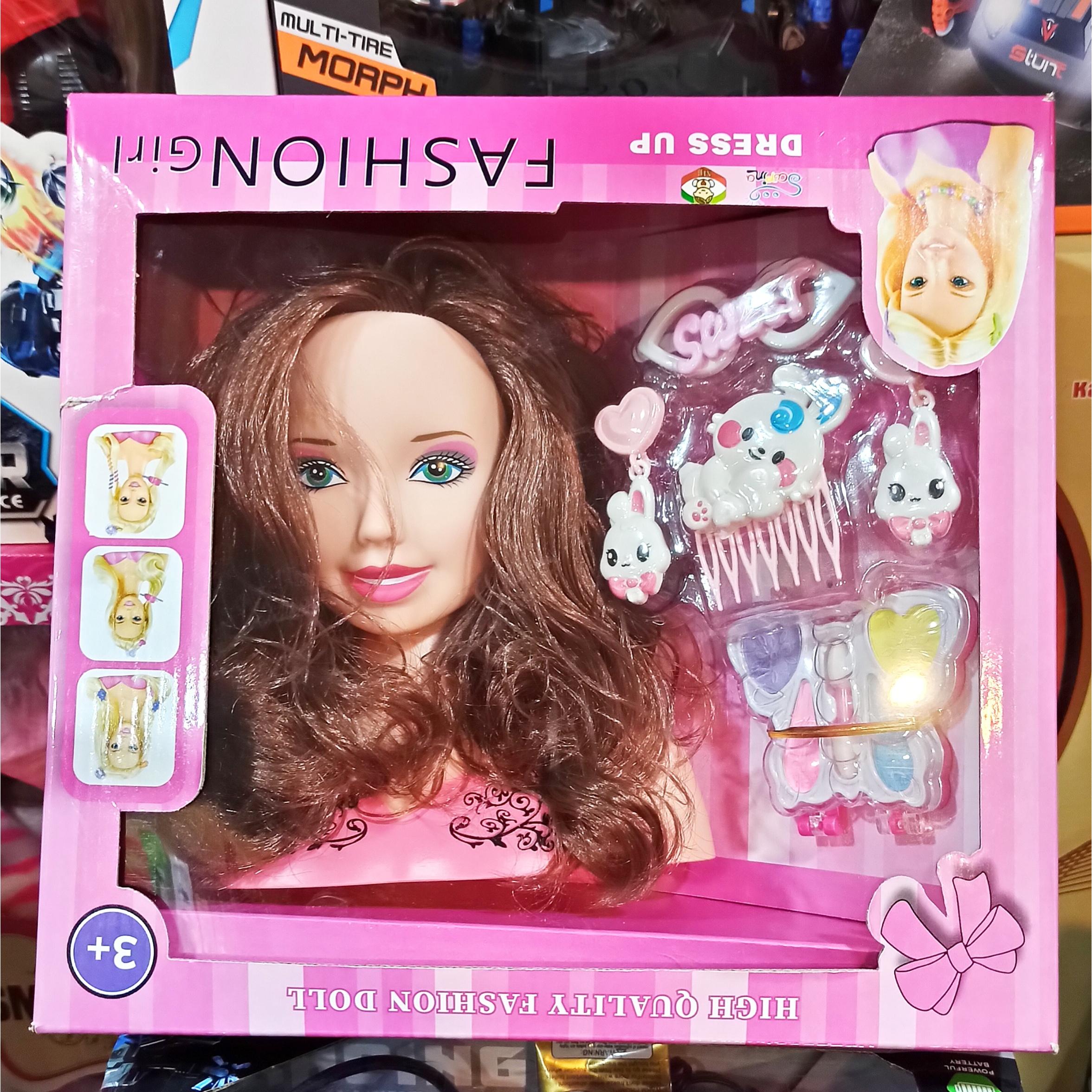 اسباب بازی عروسک نیم تنه آرایشی