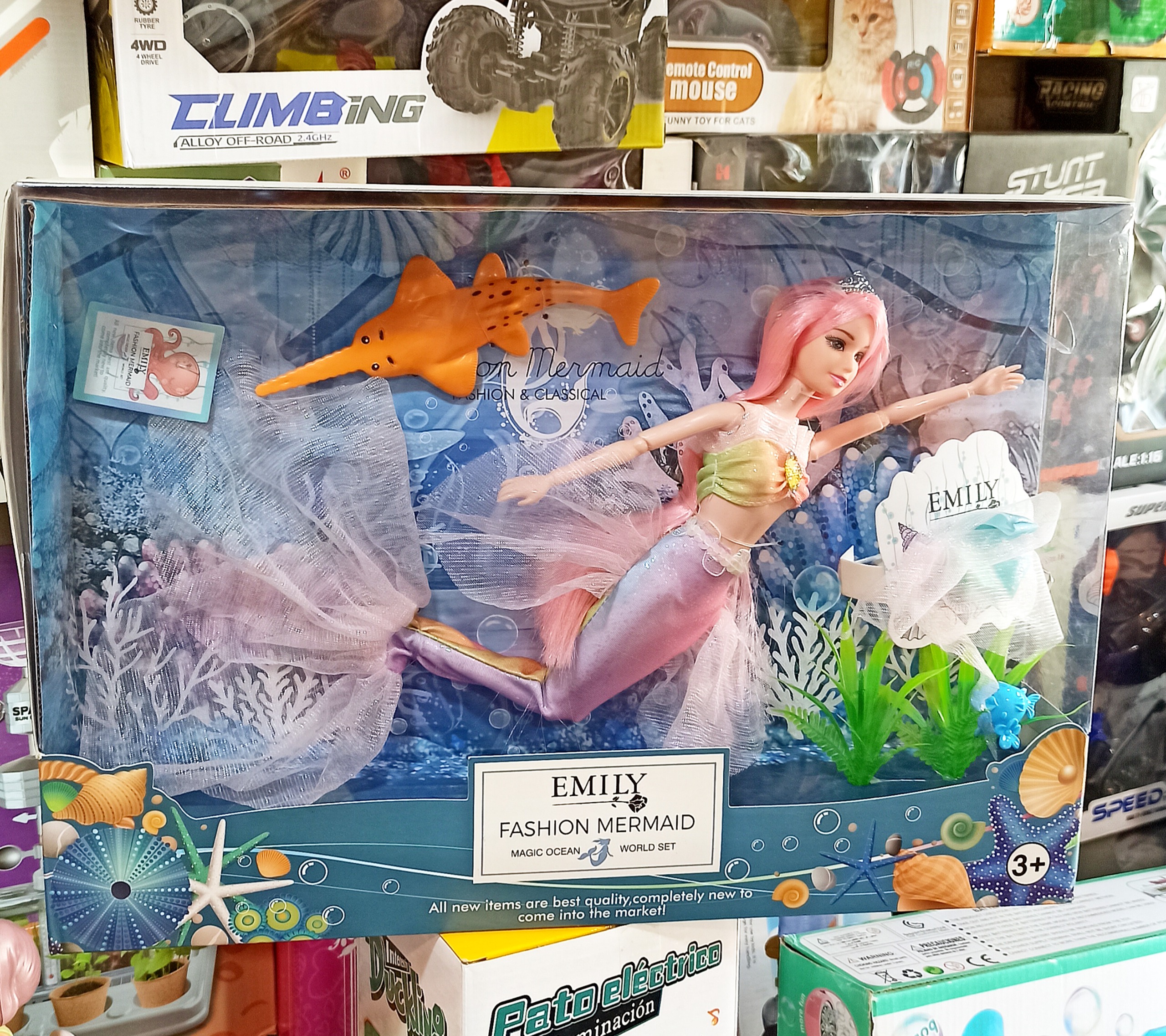 عروسک پری دریایی باربی