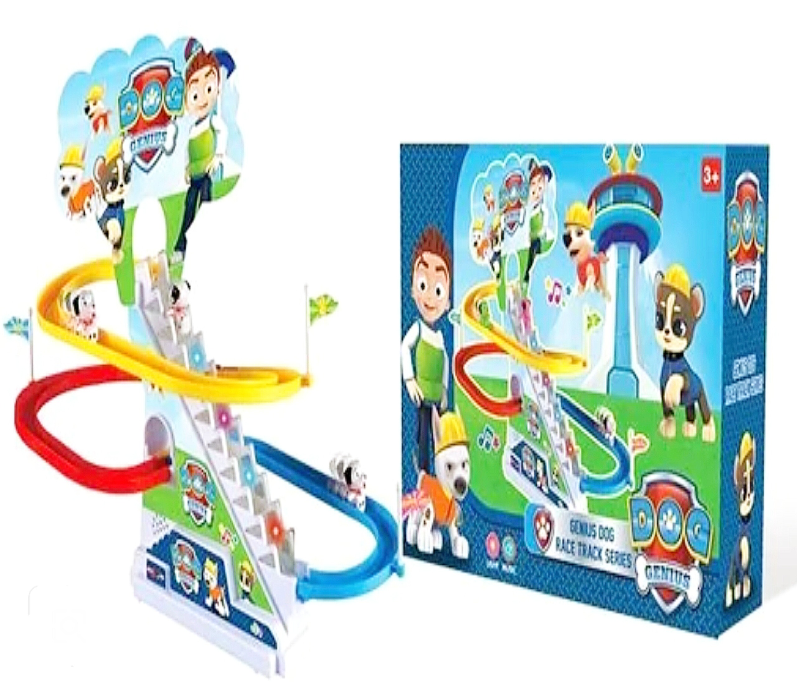 اسباب بازی پله سگ های نگهبان موزیکال