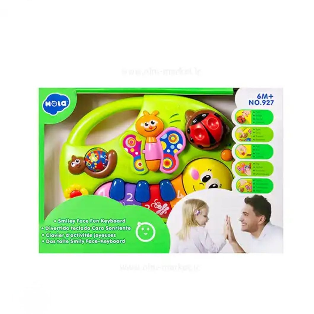 پیانو کرم ابریشم موزیکال هولا