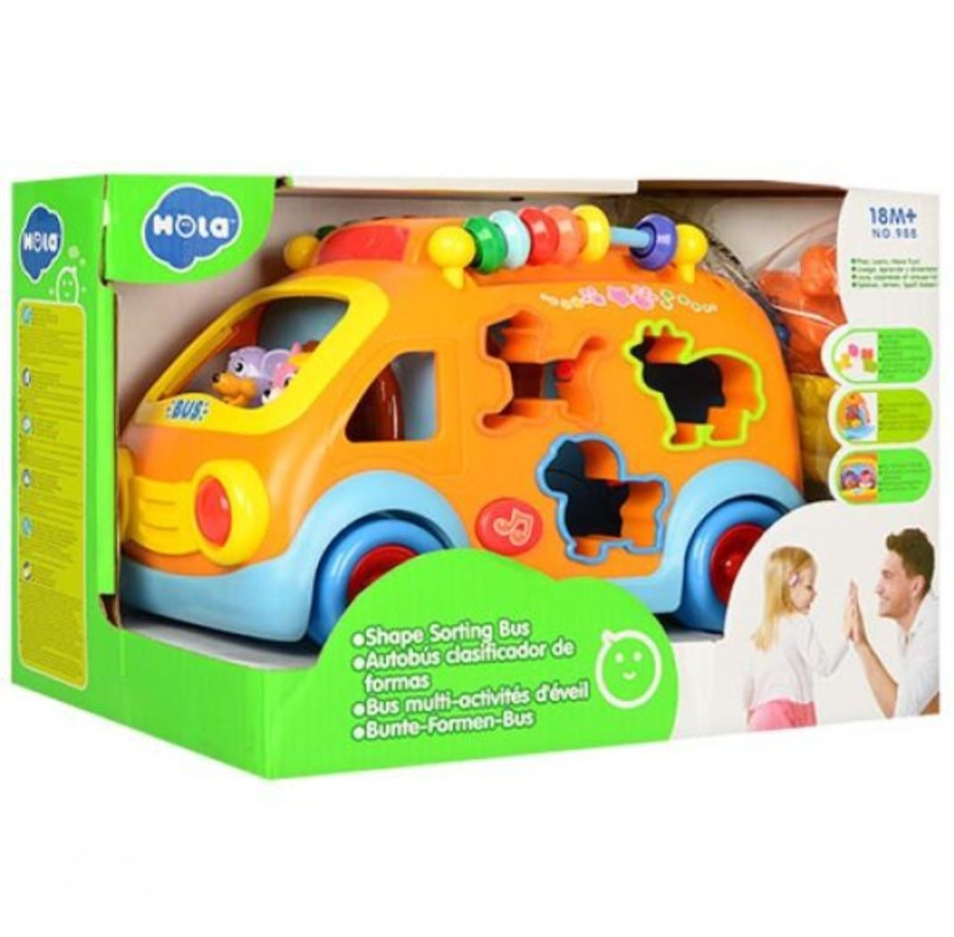 ماشین اتوبوس اشکال موزیکال هولا