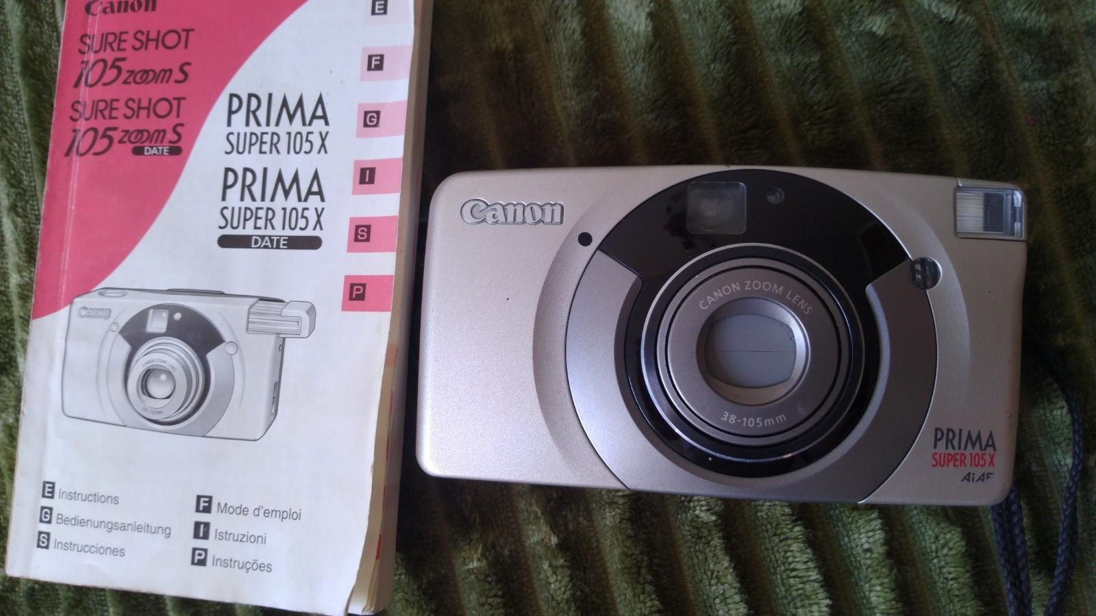 Canon Prima 105xدوربین قدیمی